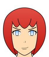 artist:ayutac blue_eyes character:pirate female front_view head_only looking_at_viewer medium_hair meta:me's_pirate_contest red_hair simple_background smile solo white_background // 342x399 // 33.3KB // rating:Safe
