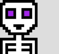 artist:scap bell bone character:toren front_view frown looking_at_viewer meta:animated pixelart purple_eyes sexless simple_background skeleton solo transparent_background undead upper_body // 330x300 // 8.6KB // rating:Safe