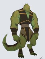 artist:pkay character:grimalkin_duveig drake front_view green_scales looking_at_viewer mage male muscle sharp_nails simple_background solo spoiler:book10 spoiler:volume6 standing white_background yellow_eyes // 766x1000 // 458KB // rating:Safe