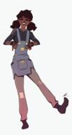 alchemist artist:pkay brown_hair character:octavia_cotton closed_eyes female fingerless_gloves front_view gloves pants shoes simple_background smile solo standing stitch-folk stitches thread twin_tails white_background // 538x1000 // 164.6KB // rating:Safe