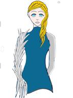 artist:tomeo blonde_hair blue_dress blue_eyes byres character:yvlon_byres dress female front_view human lady long_hair no_legs nobility simple_background solo spoiler:book14 spoiler:volume6 warrior white_background // 1536x2048 // 1.0MB // rating:Safe