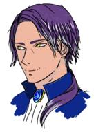 artist:chalyon blue_chestwear bright_skin character:altestiel earl front_view head_only human jewelry long_hair male nobility ponytail purple_hair simple_background smile solo spoiler:volume7 white_background yellow_eyes // 2142x3027 // 935.7KB // rating:Safe