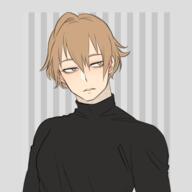 artist:tomeo black_chestwear bright_skin brown_hair character:pisces_jealnet copyright:picrew copyright:picrew_13338 front_view frown grey_background grey_eyes human mage male medium_hair necromancer simple_background solo spoiler:book1 turtleneck upper_body // 600x600 // 110.1KB // rating:Safe