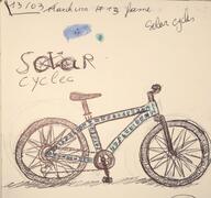artifact artist:qthebird bicycle caption monochrome side_view simple_background solar_cycles spoiler:volume7 text wheel yellow_background // 1883x1769 // 477.4KB // rating:Safe