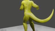 artist:sidehammer back_view character:saliss_oliwing dancing drake fist grey_background male meta:animated monochrome muscle no_head nude solo spoiler:book10 spoiler:volume6 standing tail yellow_scales // 500x281 // 986.7KB // rating:Safe